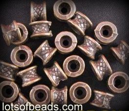 Copper spacer bead